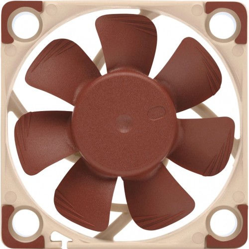 Кулер для корпуса/ Case Cooler Noctua NF-A4x10 24V PWM (40x40x10mm, 4-pin PWM, 19.6dBA, 5000RPM, Beige/Brown)