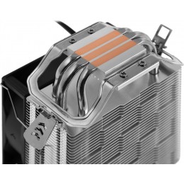 Кулер Deepcool AG300 Soc-AM5/AM4/1200/1700/1851 черный 4-pin 18-31dB Al+Cu 150W 350gr Ret (R-AG300-BKNNMN-G) [R-AG300-BKNNMN-G]
