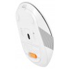 Оптическая беспроводная мышь A4Tech Fstyler FB10C в белом/сером цвете - 2000dpi, Bluetooth и USB, 4 кнопки