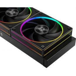 Система водяного охлаждения ID-Cooling SL360 ARGB Soc-AM5/AM4/1200/1700/1851 черный 4-pin 14-30dB Al+Cu LCD 350W Ret [SL360]