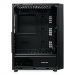 Корпус без блока питания/ Case HSPD M530, Mesh Mid Tower, Black, TG, 0.4 SPCC, no fans ATX, mATX, mITX 155/290/200mm 2x2.5", 2x3.5", 7xPCI 1xUSB-A 3.0, 2xUSB-A 1.0 335x193x445mm