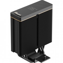 Кулер для процессора/ CPU Cooler Ocypus Iota A40 BK (220W, 4-pin PWM, LED temp., 156.7mm, Al/Cu, 4x6mm, 1x120mm, 77CFM, 29dBA, 2000RPM, S: 1851/1700/1200/115X, AM5/AM4, black)