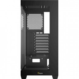 Корпус ПК без блока питания/ Case Ocypus Gamma C72 BK, Midi-Tower, TG, no fans, 2xUSB-A 2.0 + 1xUSB-A 3.0, ATX, mATX, mITX Black