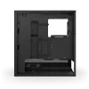 Корпус без блока питания/ Case NZXT H5 Flow RGB, Midi-Tower, TG, 3x120mm RGB + 1x120mm, 1xUSB-A 3.2 + 1xUSB-C 3.2, E-ATX, ATX, mATX, mITX Black NZXT