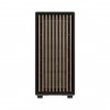 Корпус ПК Fractal Design North TG Clear Tint - Midi-Tower с 2x140mm вентиляторами, USB 3.2 и стильным белым деревом