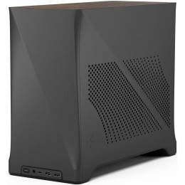 Корпус ПК без блока питания/ Case Fractal Design Era 2, Mini-Tower, 2x120mm, 2xUSB-A 3.0 + 1xUSB 3.2 Type-C, SFX PSU Support, mITX Charcoal Gray