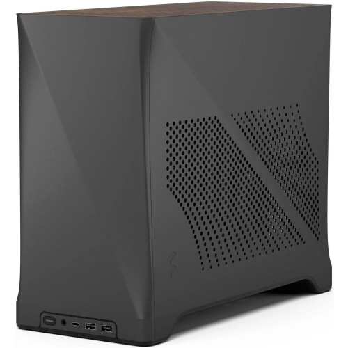 Корпус ПК без блока питания/ Case Fractal Design Era 2, Mini-Tower, 2x120mm, 2xUSB-A 3.0 + 1xUSB 3.2 Type-C, SFX PSU Support, mITX Charcoal Gray Fractal Design