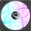 Вентилятор для корпуса Formula PA120 ARGB 120х120x25 черный 4-pin (PA120 BLACK) Ret