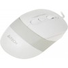 Купить оптическую мышь A4Tech Fstyler FM10 белую/серую с разрешением 1600dpi и USB-подключением