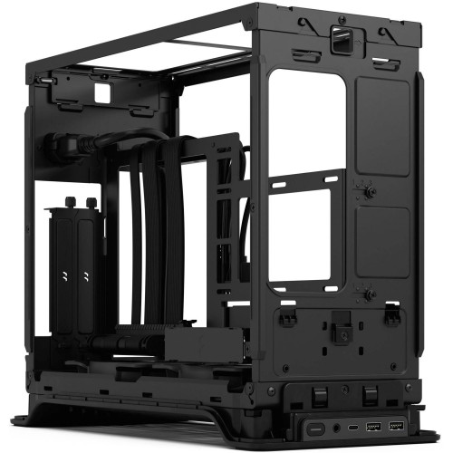 Корпус ПК без блока питания/ Case Fractal Design Era 2, Mini-Tower, 2x120mm, 2xUSB-A 3.0 + 1xUSB 3.2 Type-C, SFX PSU Support, mITX Charcoal Gray Fractal Design