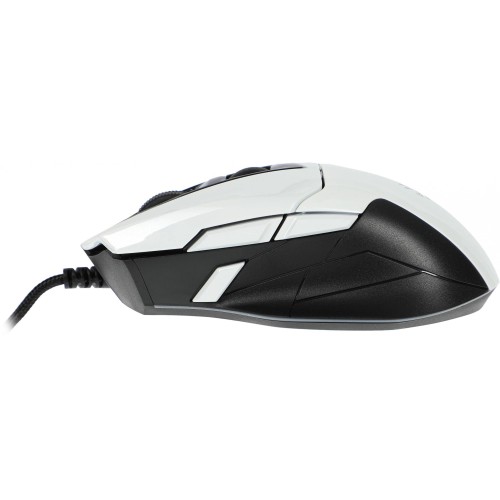 Мышь A4Tech Bloody W70 Max белый/черный оптическая 10000dpi USB 10but (W70 MAX (PANDA WHITE))