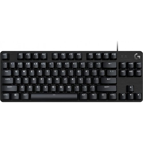 Клавиатура Logitech G413 TKL SE Mechanical - Черная, Русская, USB, Тактильные Переключатели для Геймеров