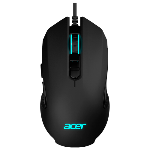 Игровая проводная мышь ACER OMW160 с RGB подсветкой и 6400dpi – идеальный выбор для геймеров