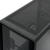 Корпус без блока питания/ Case HSPD M530, Mesh Mid Tower, Black, TG, 0.4 SPCC, no fans ATX, mATX, mITX 155/290/200mm 2x2.5", 2x3.5", 7xPCI 1xUSB-A 3.0, 2xUSB-A 1.0 335x193x445mm