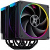 Кулер ID-Cooling Frozn A620 ARGB Soc-AM5/AM4/1200/1700/1851 черный 4-pin 29.9dB Al+Cu 270W 1200gr Ret (FROZN A620 ARGB) [FROZN A620 ARGB]