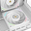 Кулер для корпуса/ Case Cooler Thermalright TL-K12RW Reverse (120x120x25mm, 4-pin PWM, ARGB, 69CFM, 27dBA, 2150RPM, White) Thermalright