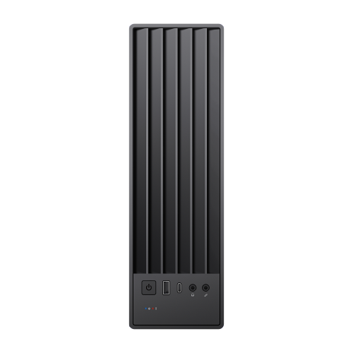 Корпус с блоком питания 400Вт Foxline FL-461 mATX: Черный, с USB 3.0 и Type-C