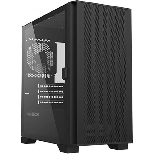 Купить корпус Montech Air 100 Lite черный mATX - 6 вентиляторов, USB 2.0/3.0, аудио, идеальный для ПК
