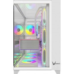 Корпус Formula Crystal Z9 белый ATX 7x120mm 2xUSB3.0 audio bott PSU [CRYSTAL Z9 W]