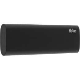 Накопитель SSD Netac USB-C 2Tb NT01ZSLIM-002T-32BK Z Slim 1.8" черный