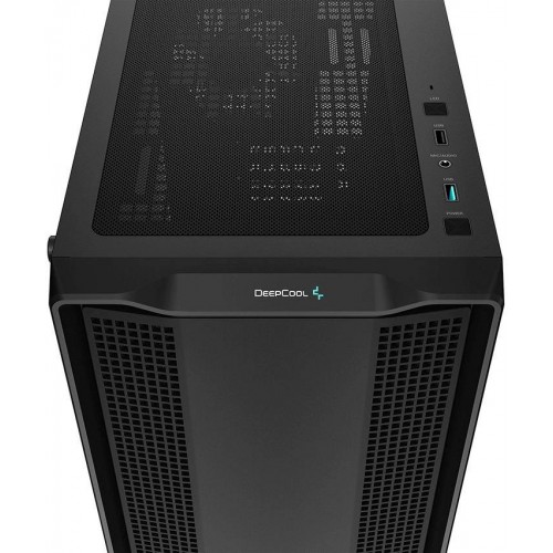 Корпус Deepcool CC360 ARGB черный mATX с поддержкой 5 вентиляторов 120мм и 4 вентиляторов 140мм