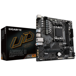 Материнская плата/ MB GIGABYTE AMD A620 sAM5, 2xDDR5(96GB), HDMI 2.1/DP, 1xPCIe 4.0x16, 1xPCIe 3.0, 1xLAN, 4xSATA 6Gb/s, 1xM.2, 2xUSB 3.2, 4xUSB 2.0, 1xPS/2, mATX
