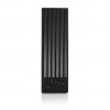 Корпус с блоком питания 400Вт Foxline FL-461 mATX: Черный, с USB 3.0 и Type-C