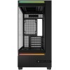 Корпус без блока питания/ Case Thermalright M10 Vision, Mini-Tower, TG, LCD, ARGB, no fans, 2xUSB-A 3.0, 1xUSB Type-C, mATX, mITX Black