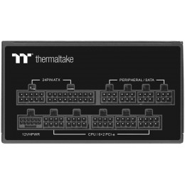 Блок питания Thermaltake ATX 1200W Toughpower GF A3 Gen.5 80+ gold 24pin APFC 140mm fan 12xSATA Cab Manag RTL [PS-TPD-1200FNFAGE-H]