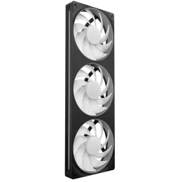 Кулер для корпуса ПК/ Case Cooler NZXT F360 RGB Core (120x120x25mm, 4-pin PWM, RGB, 75.12CFM, 30dBA, 2400RPM, Black, Single-Frame RGB Fan Unit)