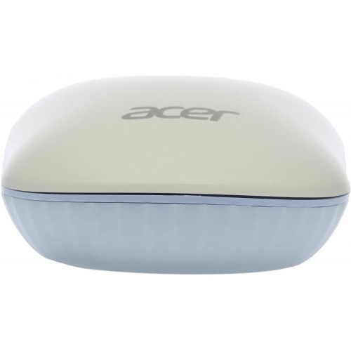Мышь Acer OMR205 белый/голубой оптическая 1200dpi беспров. USB для ноутбука 3but (ZL.MCEEE.02H)