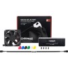Кулер для корпуса/ Case Cooler Noctua NF-A8 PWM chromax.black.swap (80x80x25mm, 4-pin PWM, 32.67CFM, 17.7dBA, 2200RPM, Black)