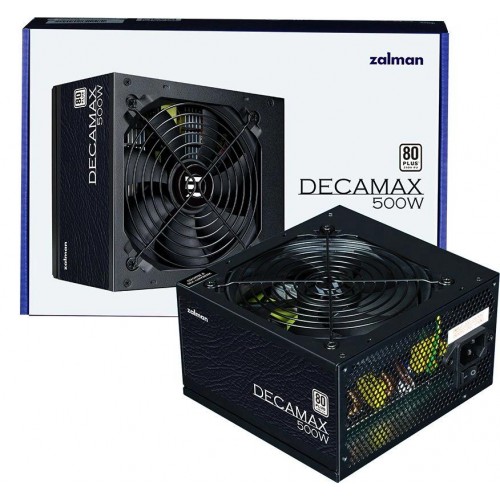Блок питания Zalman ATX 500W ZM500-LX3 с 80+ сертификацией, APFC и 120mm вентилятором - Надежное решение для вашего ПК