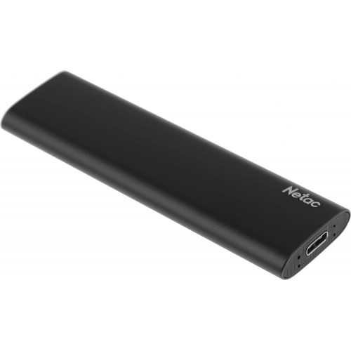 Накопитель SSD Netac USB-C 2Tb NT01ZSLIM-002T-32BK Z Slim 1.8 черный - Быстрая и надежная память для ваших данных