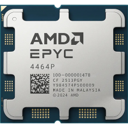 Процессор серверный/ CPU AM5 AMD EPYC 4464P (12C/24T, 3.7/5.4GHz, 64MB, 65W) OEM