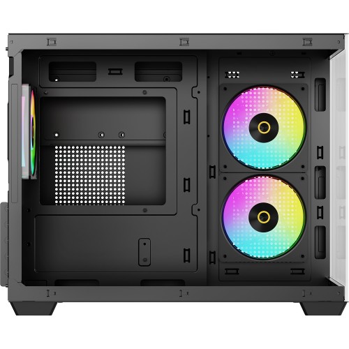 Корпус ПК Ocypus Gamma C54 BK ARGB: Midi-Tower с 3x120mm ARGB и USB 3.0 для mATX и mITX