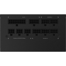 Блоки питания/ Power Supply Gigabyte GP-P750GM, 750W 80+ Gold (ATX, 2.31, Full modular, 1x24(20+4)pin, 2x4+4-pin CPU, 3xMolex, 4x6+2-pin PCIe, 8xSATA3, Active, 120x120mm, 150x140x86mm, APFC, black)