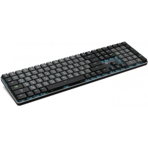 Клавиатура Оклик K953X: Механическая USB Multimedia LED с Кабелем 1.5м в Черном/Сером Цвете