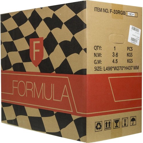 Корпус Formula F-33RGB черный ATX с RGB подсветкой, 5x120mm, 2x140mm, USB 2.0 и 3.0 для идеального охлаждения