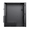 Корпус с блоком питания 400Вт Foxline FL-461 mATX: Черный, с USB 3.0 и Type-C