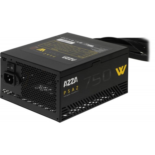 Блок питания Azza ATX 750W PSAZ-750W с 80+ Bronze, APFC и 120mm вентилятором - идеальное решение для стабильной работы вашего ПК