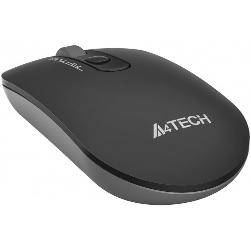 Купить беспроводную оптическую мышь A4Tech Fstyler FG20S серого цвета с 2000 dpi и тихими кнопками для ноутбука