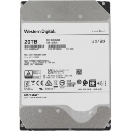 Жесткий диск WD SAS 3.0 20TB 0F38652 WUH722020BL5204 Server Ultrastar DC HC560 512E (7200rpm) 512Mb 3.5"