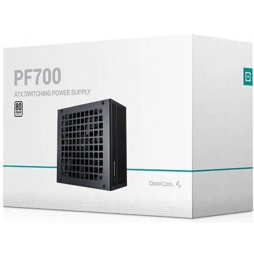 Блок питания Deepcool ATX 700W PF700 V2 с 80 PLUS WHITE, 120mm вентилятором и 6xSATA - надежное решение для вашего ПК