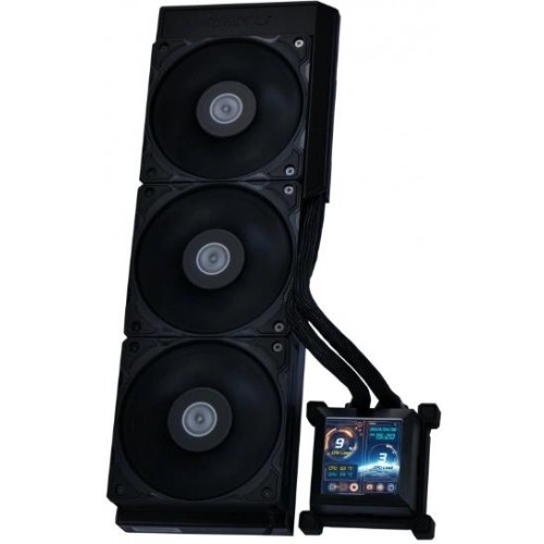Система водяного охлаждения Lian-Li HydroShift LCD 360S Soc-AM5/AM4/1700/1851 черный 4-pin 29.8dB Al+Cu LCD 330W Ret (G89.GHSLCD36SB.R0) [G89.GHSLCD36SB.R0]