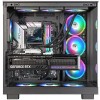 Система водяного охлаждения Thermaltake MAGFloe 360 Ultra ARGB Soc-AM5/AM4/1200/1700/1851 черный 4-pin 30.6dB Al+Cu LCD Ret (CL-W432-PL12SW-A)