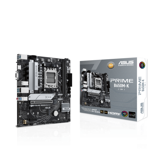 Материнская плата ASUS PRIME B650M-K: Высокая производительность и надежность для вашего ПК