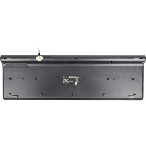 Клавиатура Оклик 480M USB Slim Multimedia черный/серый, 1.5м - идеальный выбор для комфортной работы и игр