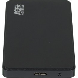 Внешний корпус для HDD AgeStar 3UB2P2 SATA III USB3.0 пластик черный 2.5" [3UB2P2(BLACK)]