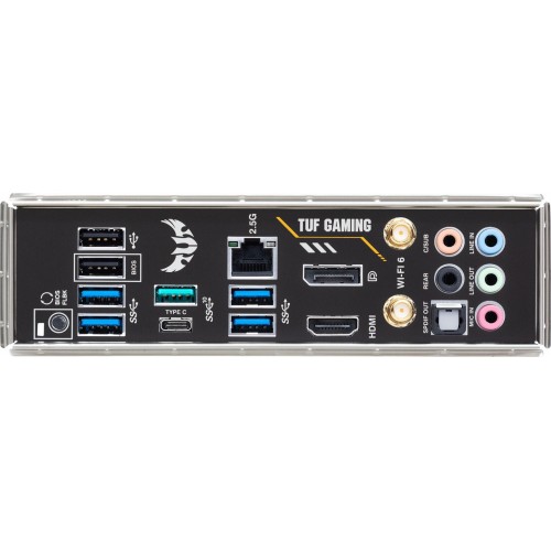 Купить материнскую плату Asus TUF GAMING B550-PLUS WIFI II для AMD AM4 – 4xDDR4, 2.5G, RAID, HDMI, DP